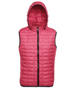 Honeycomb hooded gilet - Image 2