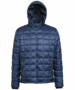 Box quilt hooded jacket - Image 2