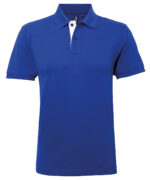 Men's classic fit contrast polo - Image 8