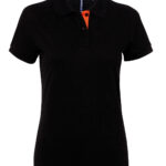 Women's contrast polo