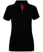 Women's contrast polo - Image 2