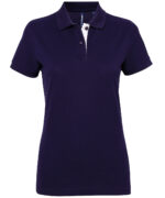 Women's contrast polo - Image 5