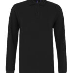 Men's classic fit long sleeved polo