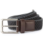Men's vintage wash canvas belt