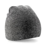 Two-tone pull-on beanie