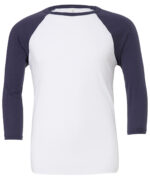 Unisex triblend ¾ sleeve baseball t-shirt - Image 8