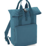 Twin handle roll-top backpack
