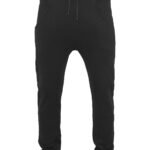 Heavy deep-crotch sweatpants