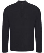 Wakhan ¼ regen zip knit sweater