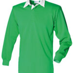 Long sleeve plain rugby shirt