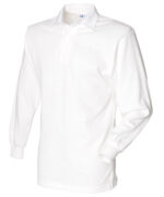 Long sleeve plain rugby shirt - Image 5