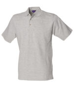 Classic cotton piqué polo with stand-up collar - Image 4