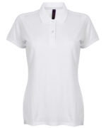 Women's micro-fine piqué polo shirt - Image 3
