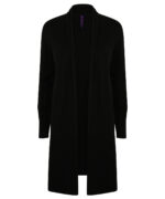 Women's longline open cardigan