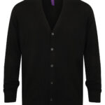 V-button cardigan