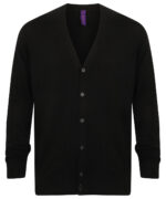 V-button cardigan