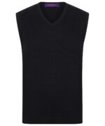 Sleeveless v-neck jumper