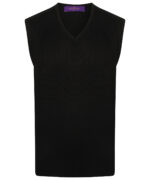 Sleeveless v-neck jumper - Image 2