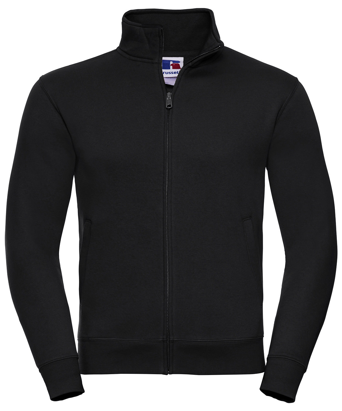 R_267M_black_front.jpg Authentic sweatshirt jacket - Image 1