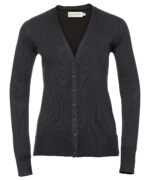 Women's v-neck knitted cardigan - Image 2