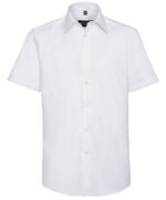 Short sleeve easycare tailored Oxford shirt - Image 4