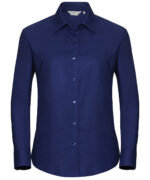 Women's long sleeve easycare Oxford shirt - Image 3