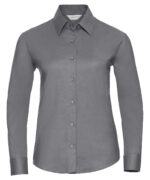 Women's long sleeve easycare Oxford shirt - Image 5