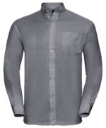 Long sleeve easycare Oxford shirt - Image 5