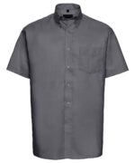 Short sleeve easycare Oxford shirt - Image 4