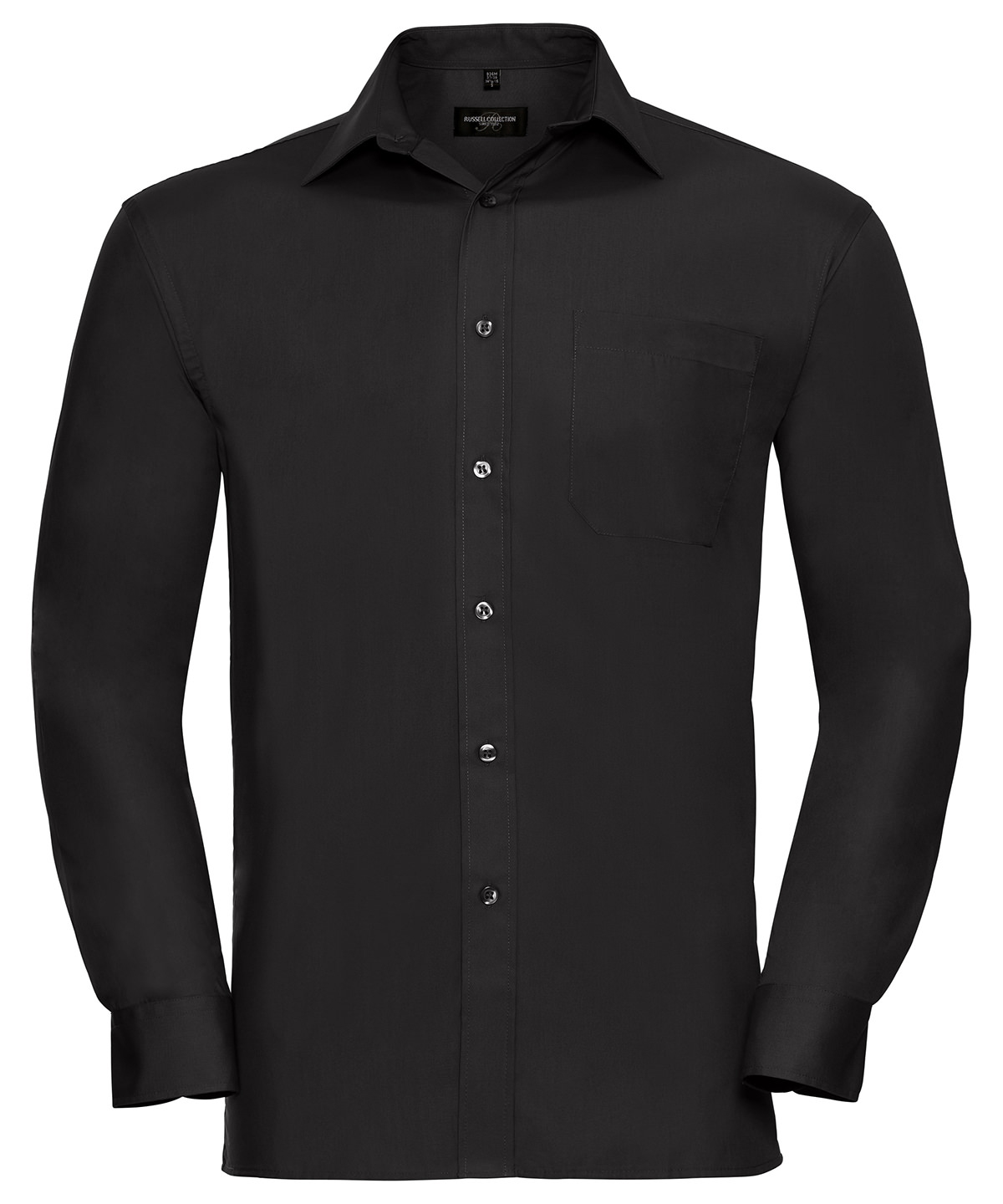 5c5c3e3deb9f5b1c75ce3b92a884ad51 Long sleeve pure cotton easycare poplin shirt - Image 1