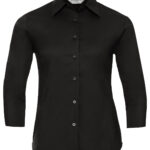Women's ¾ sleeve easycare fitted shirt