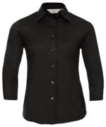 Women's ¾ sleeve easycare fitted shirt