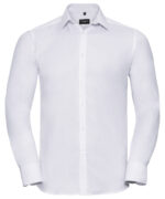 Long sleeve herringbone shirt - Image 2