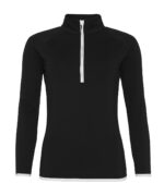 Women's cool ½ zip sweatshirt - Image 2
