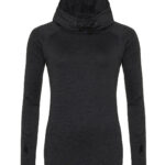 Women's cool cowl neck top