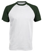 Baseball Short-sleeved two-tone T-shirt - Image 5