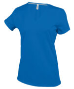 Ladies' short-sleeved V-neck T-shirt - Image 6