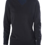 Ladies' V-neck jumper