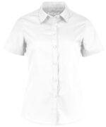 Women's poplin shirt short sleeve - Image 3