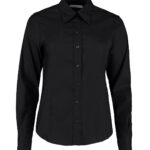 Women's corporate Oxford blouse long-sleeved (tailored fit)