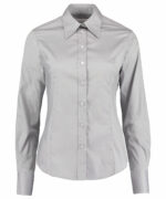 Women's corporate Oxford blouse long-sleeved (tailored fit) - Image 3