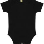 Short-sleeved bodysuit with envelope neck opening