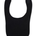 Plain and contrast bib