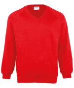 Kids Coloursure™ v-neck sweatshirt - Image 5