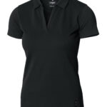 Women’s Harvard v-neck – stretch deluxe polo