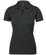 Women’s Harvard v-neck – stretch deluxe polo - Image 2