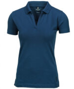 Women’s Harvard v-neck – stretch deluxe polo - Image 5