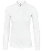 Women’s Carlington – deluxe long sleeve polo - Image 6