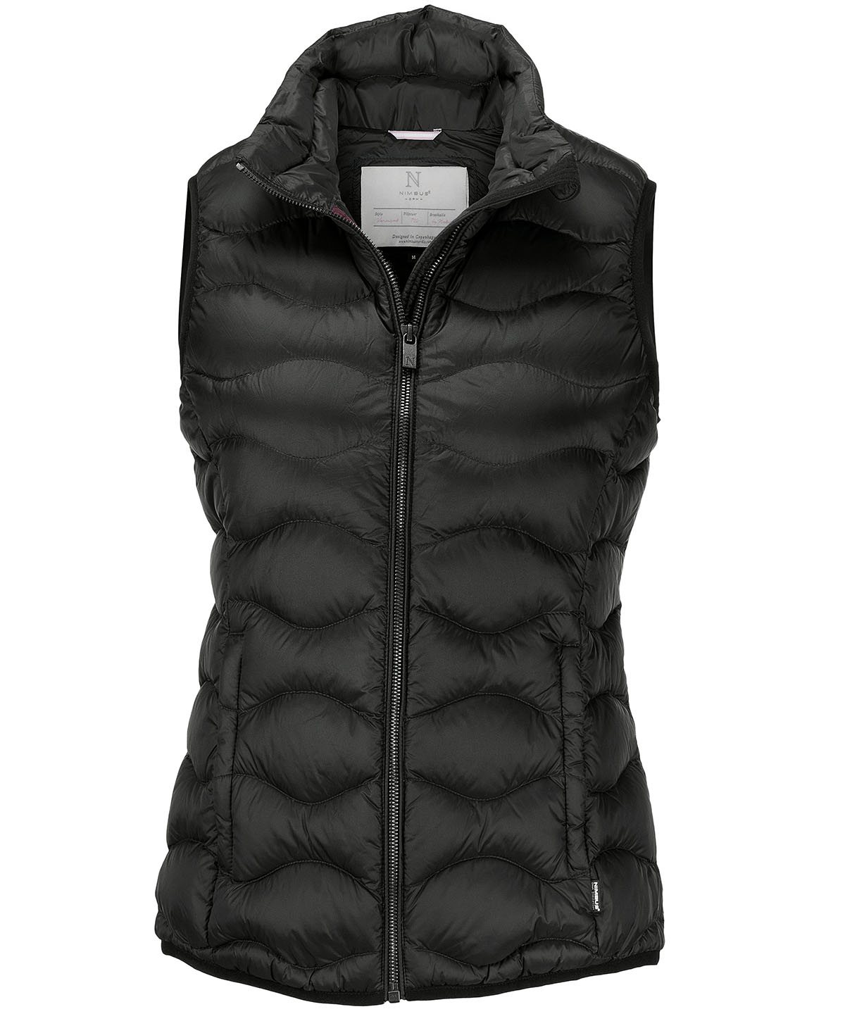 Vermont_ladies_black_front.jpg Women’s Vermont – versatile down gilet - Image 1
