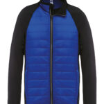 Dual-fabric sports jacket